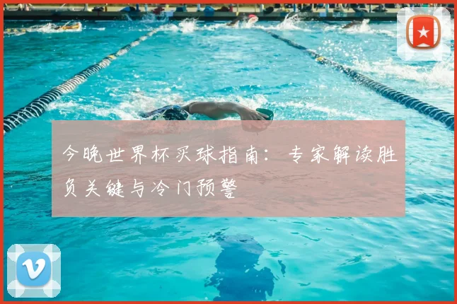 今晚世界杯买球指南:专家解读胜负关键与冷门预警