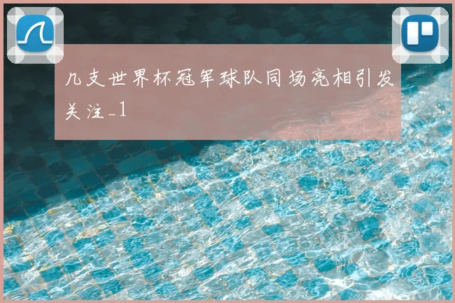 几支世界杯冠军球队同场亮相引发关注_1